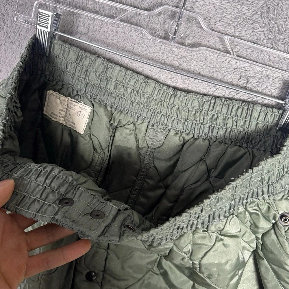 Underwear Quilted CWU-9/P Green US Military Jogger Vintage Baselayer 1963